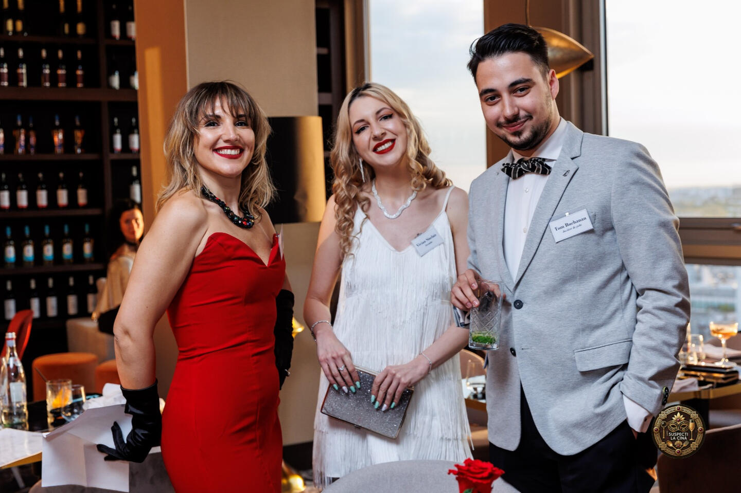 participante costum anii 20 la eveniment interactiv – suspecti la cina – murder mystery bucuresti